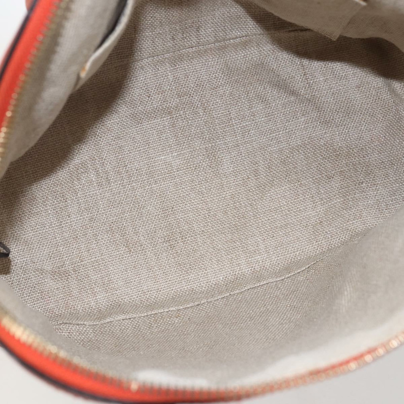 【日本直送】GUCCI Micro Guccissima 手提包 皮革 兩用 橙色/金色 449654 正品 165460-10