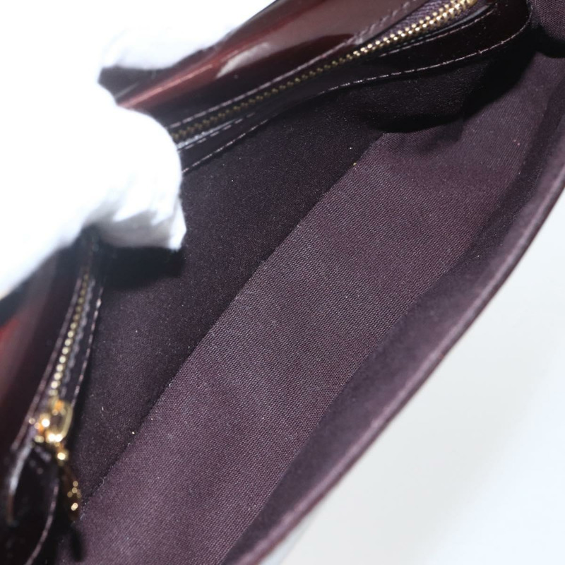 【日本直送】路易威登 Vernis Pochette Sobie 手拿包 Amarante M93728 LV 正品 166446A-10