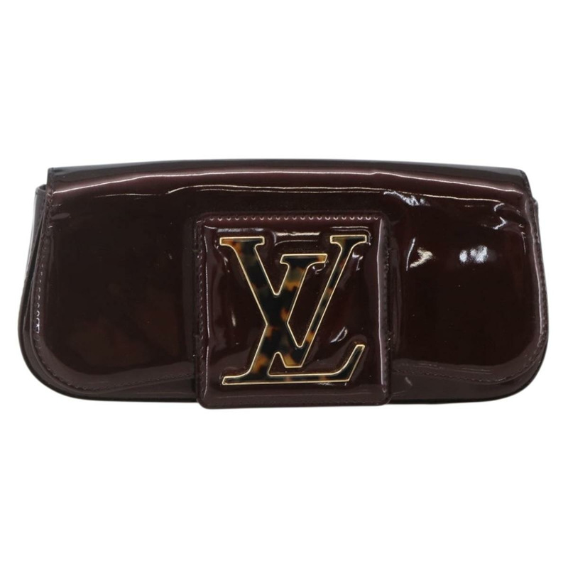 【日本直送】路易威登 Vernis Pochette Sobie 手拿包 Amarante M93728 LV 正品 166446A-12