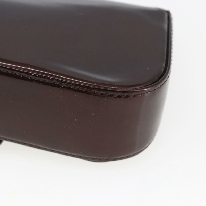 【日本直送】路易威登 Vernis Pochette Sobie 手拿包 Amarante M93728 LV 正品 166446A-14