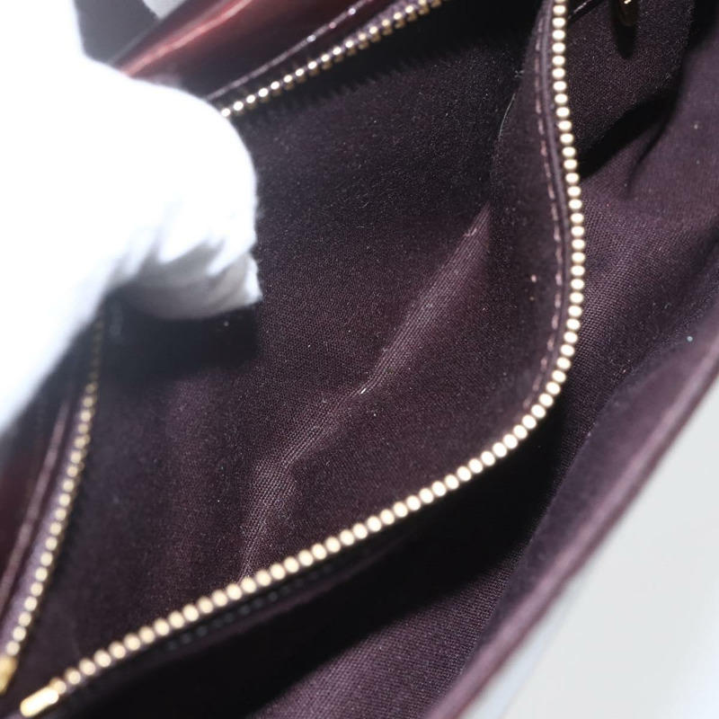 【日本直送】路易威登 Vernis Pochette Sobie 手拿包 Amarante M93728 LV 正品 166446A-19