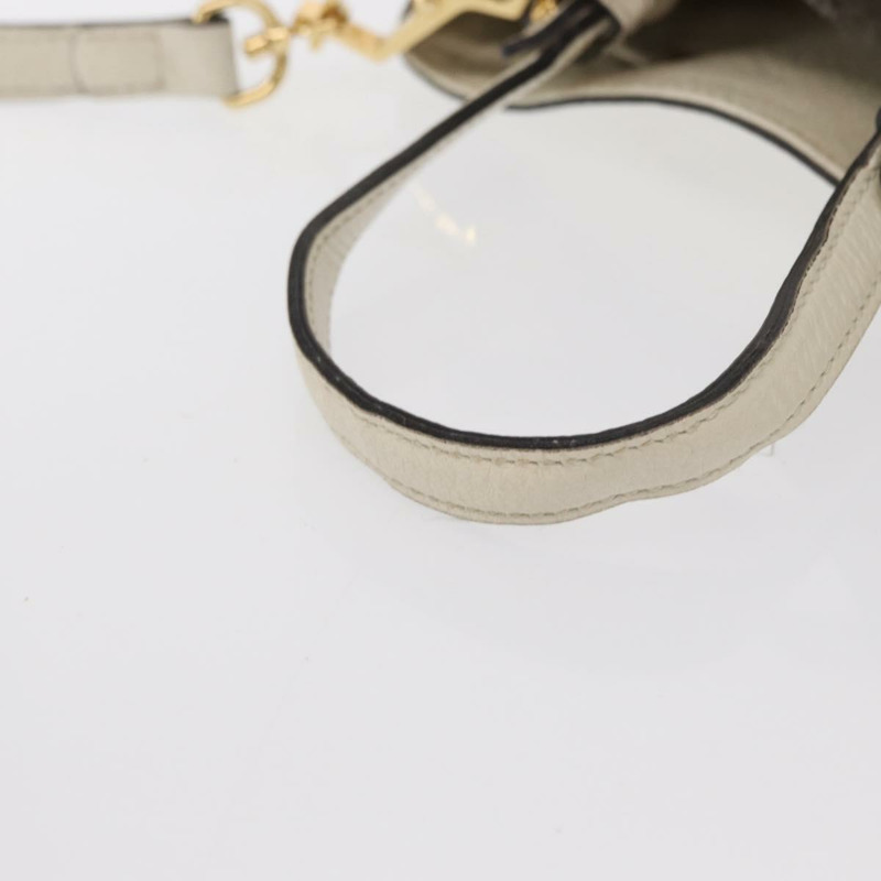 【日本直送】GUCCI Sherry Line GG Marmont 手提包 皮革 兩用 白色 金色 610846 正品 166430-6