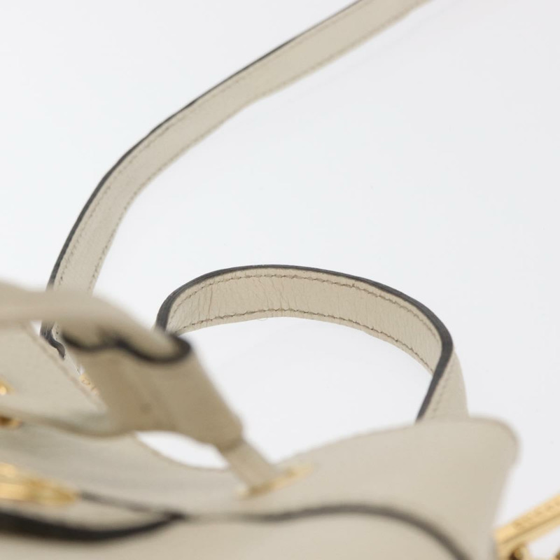 【日本直送】GUCCI Sherry Line GG Marmont 手提包 皮革 兩用 白色 金色 610846 正品 166430-13