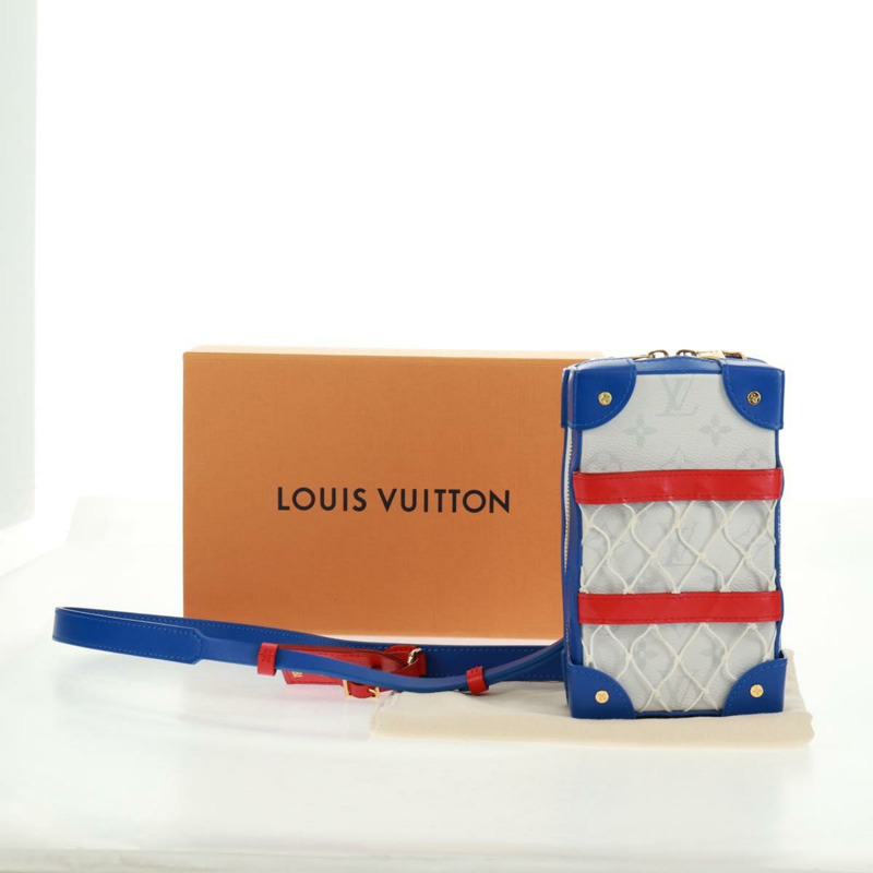 【日本直送】路易威登 Monogram LVxNBA 軟行李箱手機盒包 M80101 LV 正品 165650SAM-11