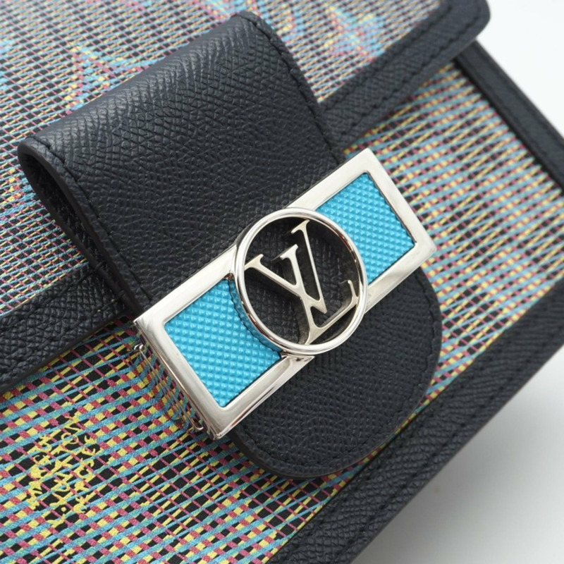 路易威登 (LOUIS VUITTON) 小牛皮 Dauphine MINI M55454 女士單肩包 多色-8