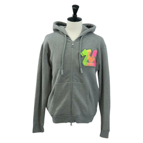 路易威登 Parker RM2-222M UYR HNY24W 夾克，棉質，灰色，LV 正品，貨號 166359M