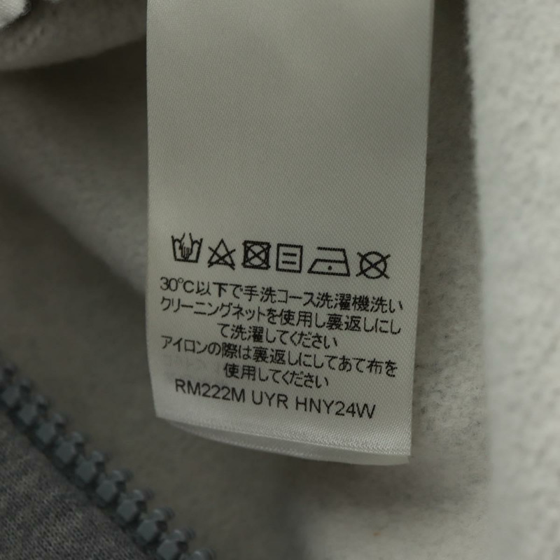 【日本直送】路易威登 Parker RM2-222M UYR HNY24W 夾克，棉質，灰色，LV 正品，貨號 166359M-14