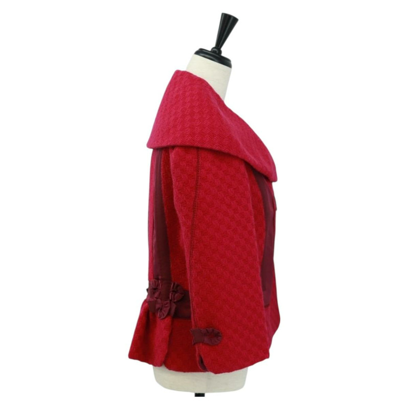 【日本直送】路易威登粉紅羊毛外套 LV 正品 165665M-3