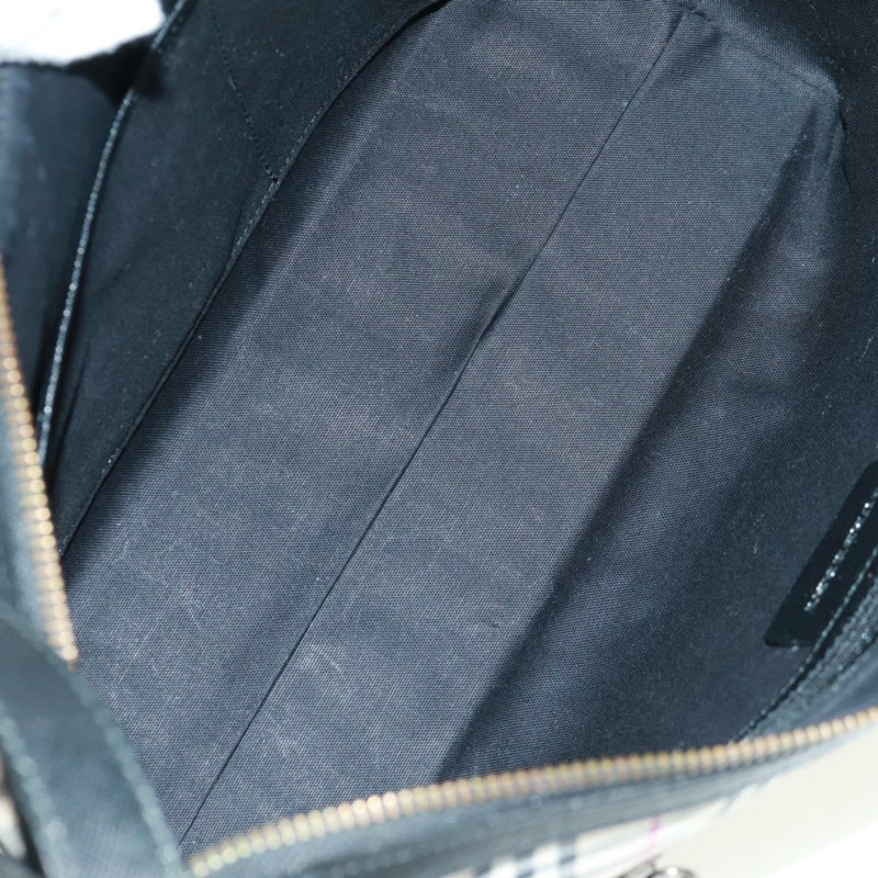 【日本直送】BURBERRY Nova 格紋單肩包帆布皮革米色黑色正品 am10644V-11