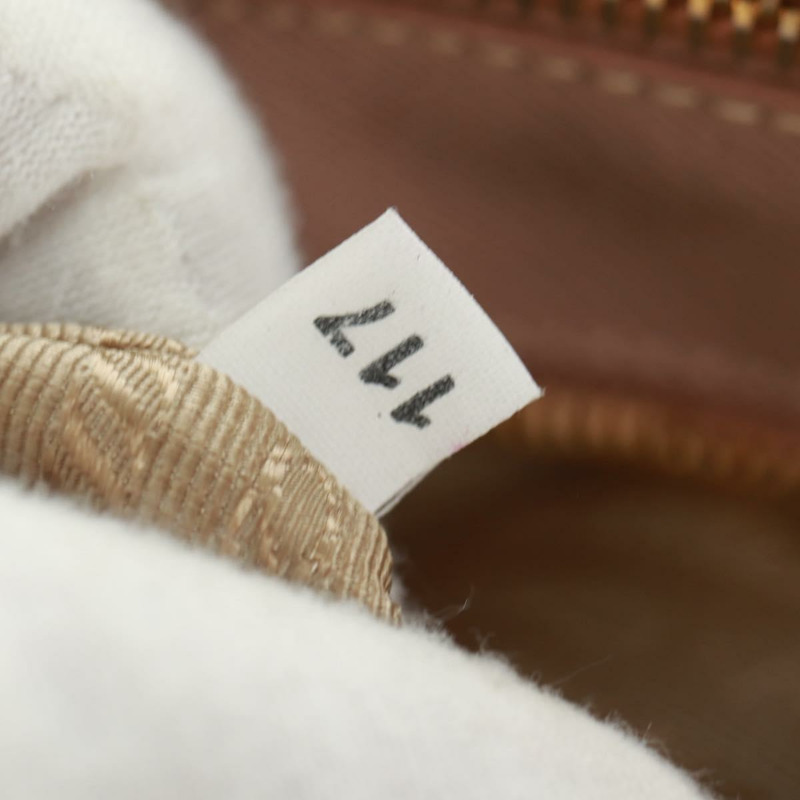 【日本直送】PRADA 手提包 Safiano 皮革 2way 粉金配色 Auth am10596V-11