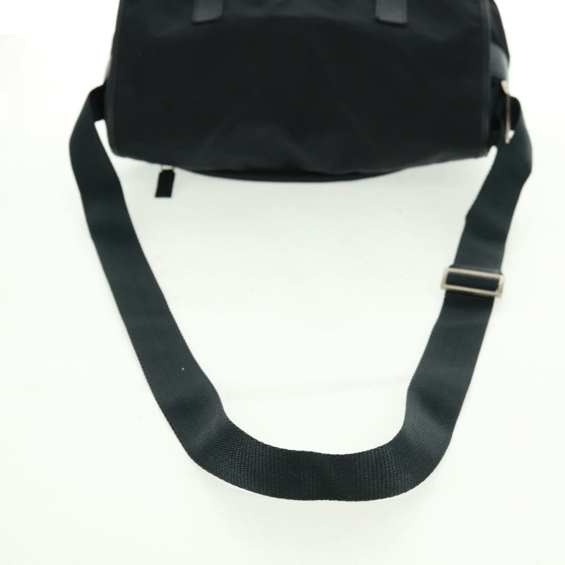 【日本直送】PRADA 單肩包 尼龍 黑色 銀色 正品 am10614V-6