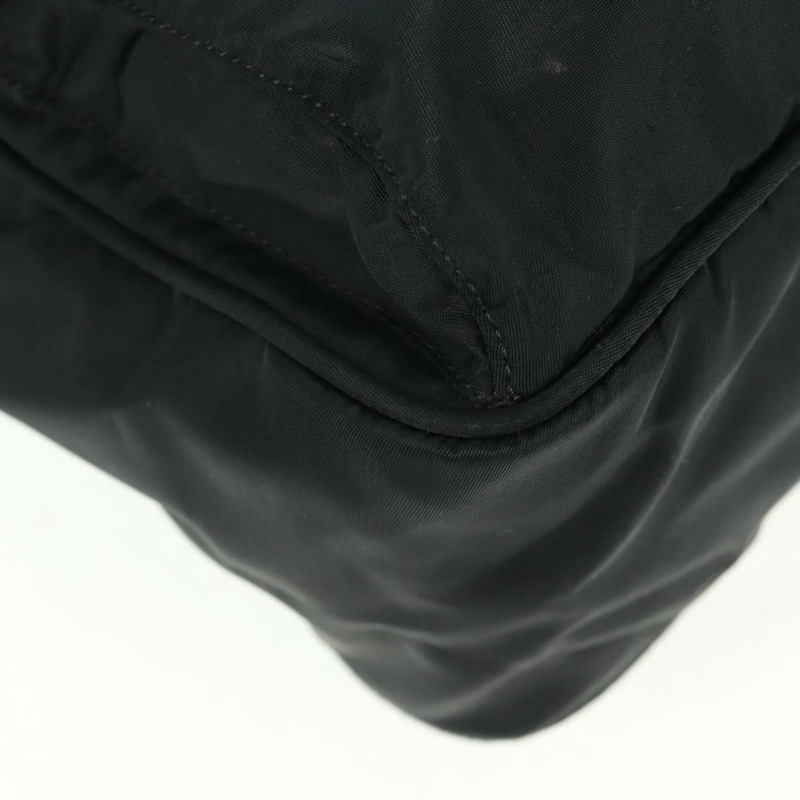 【日本直送】PRADA 單肩包 尼龍 黑色 銀色 正品 am10614V-14