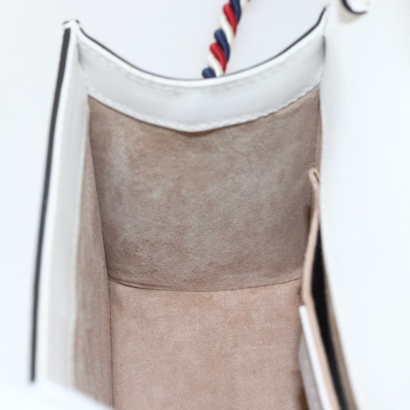 【日本直送】GUCCI Silvi Sherry Line 手袋 皮革 兩用 白色 金色 470270 正品 ka1643M-21