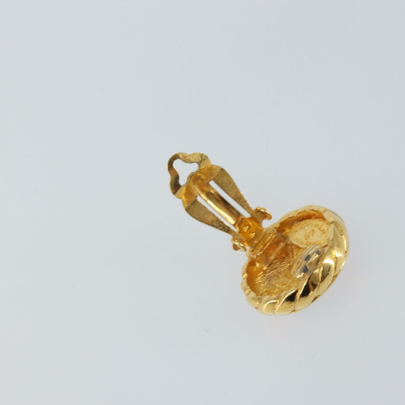 【日本直送】香奈兒 (CHANEL) 耳環 金屬 金色 CC Auth ka1734V-10