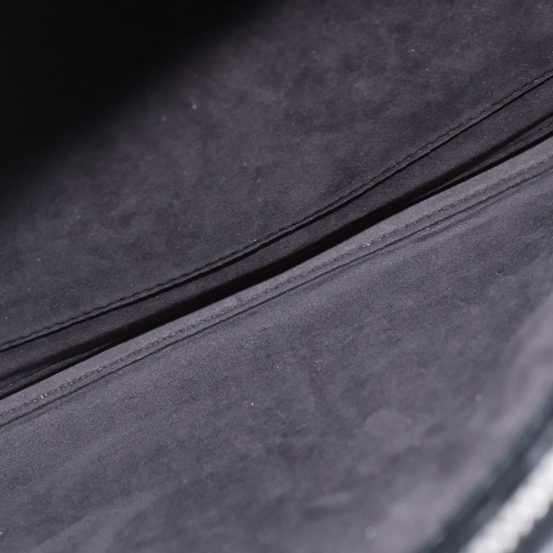 【日本直送】FENDI Selleria Peek A Boo Fit 手提包 皮革 2way 黑色 銀色 Auth ka1663-21