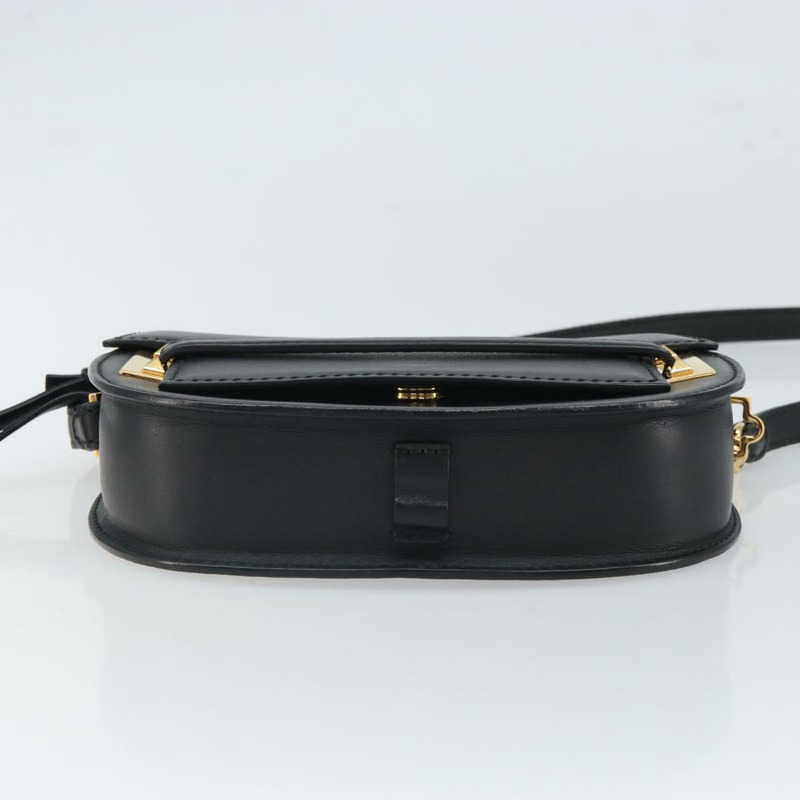 【日本直送】VALENTINO 黑色金色皮革單肩包 正品 ka1669V-4