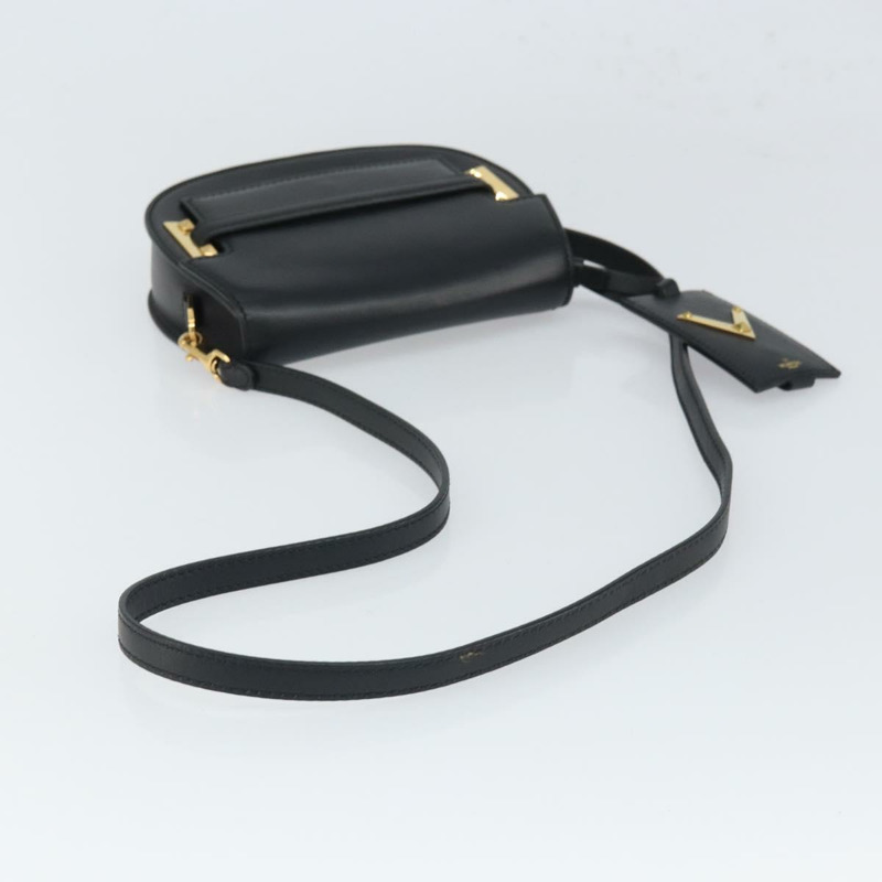 【日本直送】VALENTINO 黑色金色皮革單肩包 正品 ka1669V-6