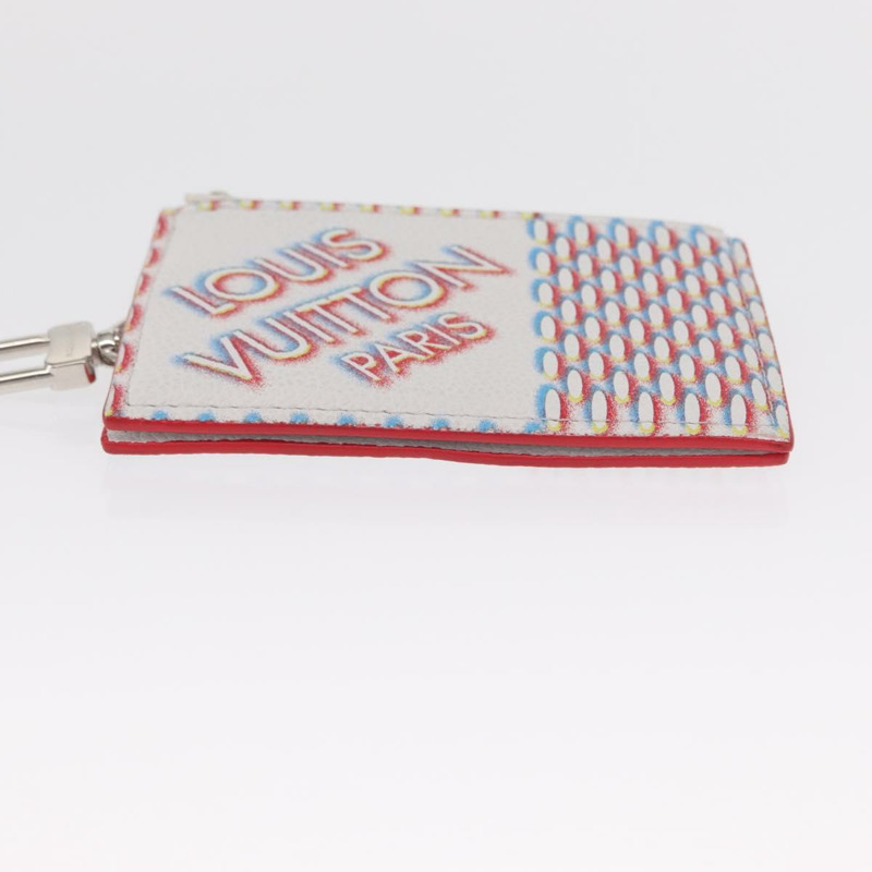 【日本直送】路易威登 Damier Spray 雙拉鍊卡包 白色 M81430 LV Auth ka1706M-5