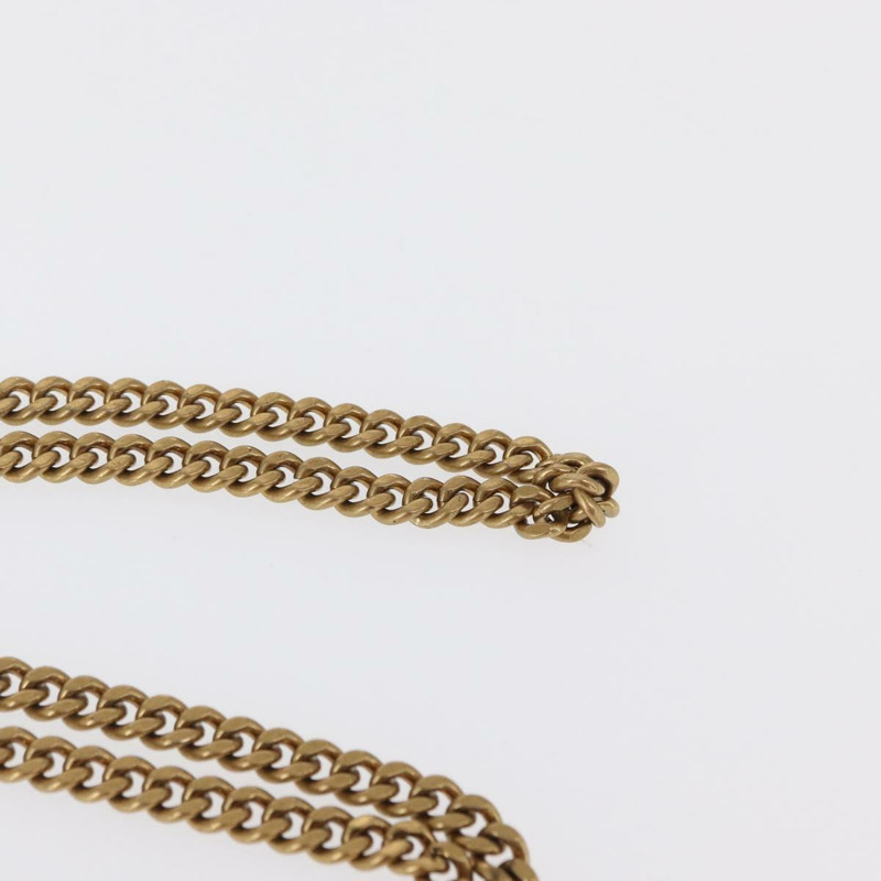 【日本直送】SAINT LAURENT 鏈條 Cassandra 單肩包 皮革 紅色 金色 正品 ka1689SAV-7