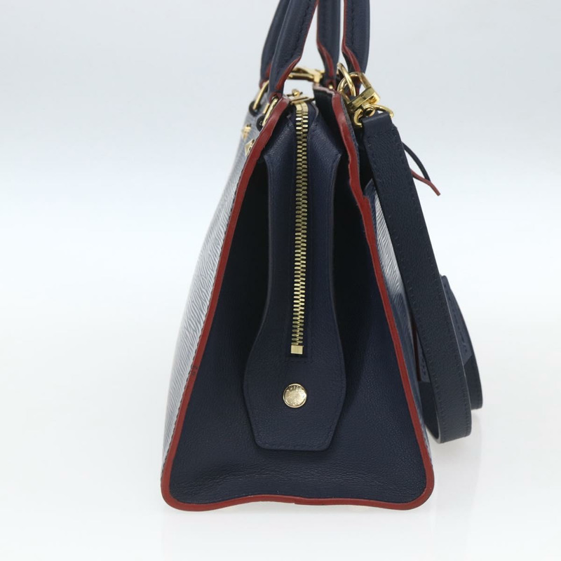 【日本直送】路易威登 Epi Vaneau MM 手提包 Andigo 藍色 M51239 LV Auth ka1666SAM-2