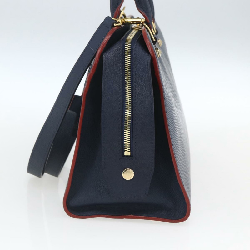 【日本直送】路易威登 Epi Vaneau MM 手提包 Andigo 藍色 M51239 LV Auth ka1666SAM-3