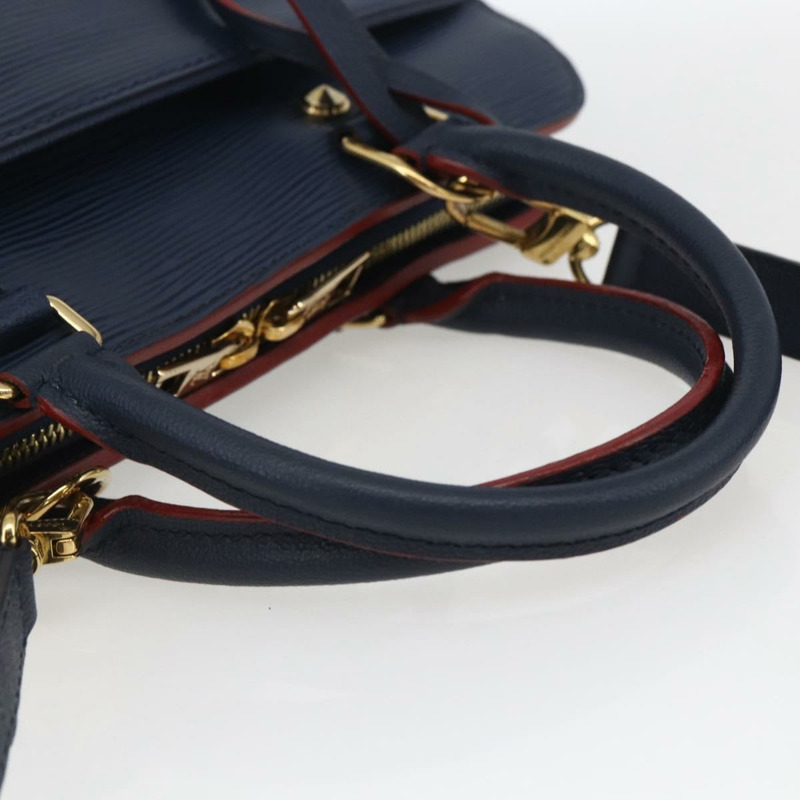 【日本直送】路易威登 Epi Vaneau MM 手提包 Andigo 藍色 M51239 LV Auth ka1666SAM-6