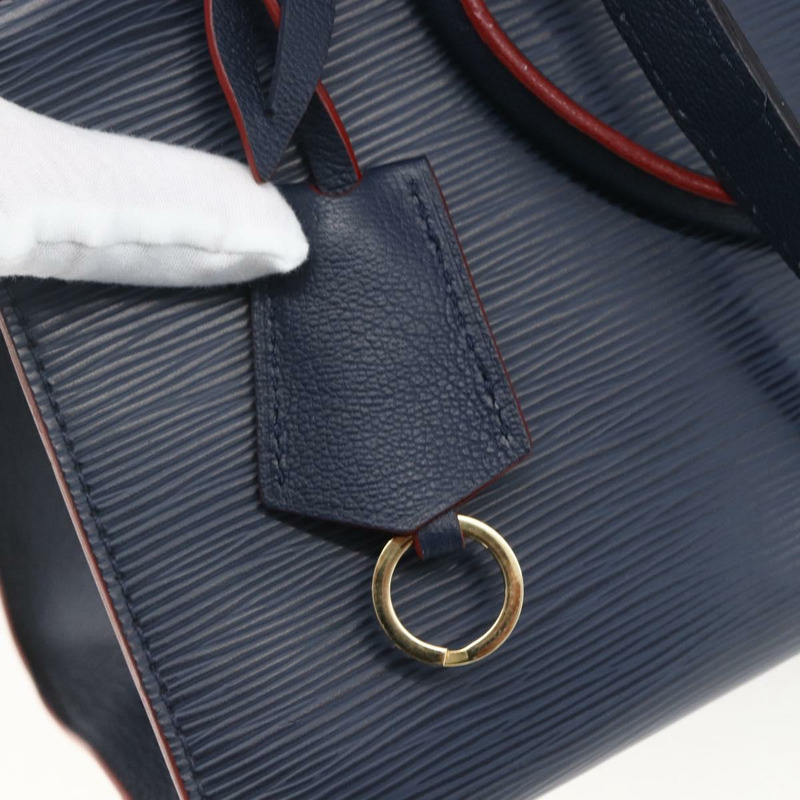 【日本直送】路易威登 Epi Vaneau MM 手提包 Andigo 藍色 M51239 LV Auth ka1666SAM-8