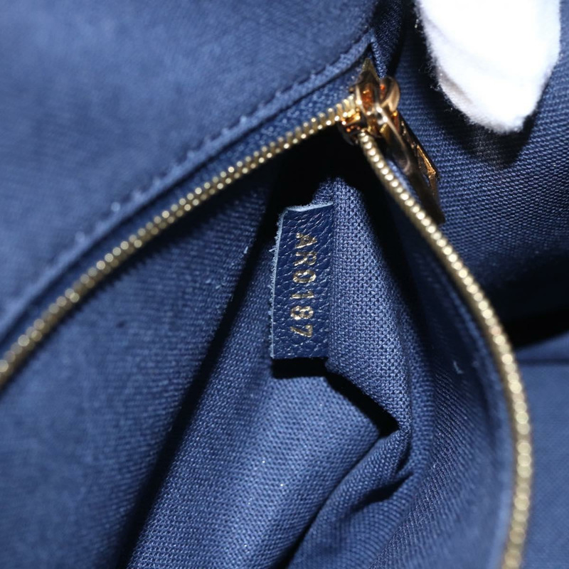 【日本直送】路易威登 Epi Vaneau MM 手提包 Andigo 藍色 M51239 LV Auth ka1666SAM-10