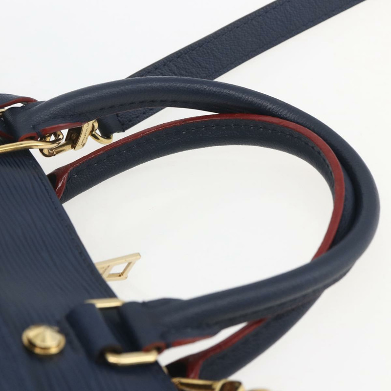 【日本直送】路易威登 Epi Vaneau MM 手提包 Andigo 藍色 M51239 LV Auth ka1666SAM-13