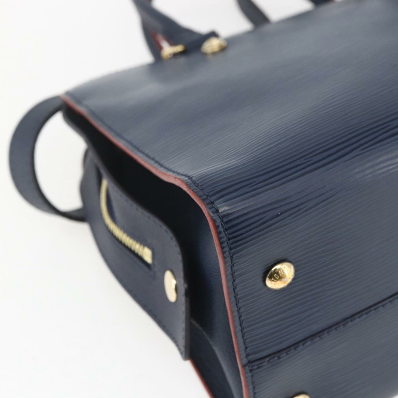 【日本直送】路易威登 Epi Vaneau MM 手提包 Andigo 藍色 M51239 LV Auth ka1666SAM-18