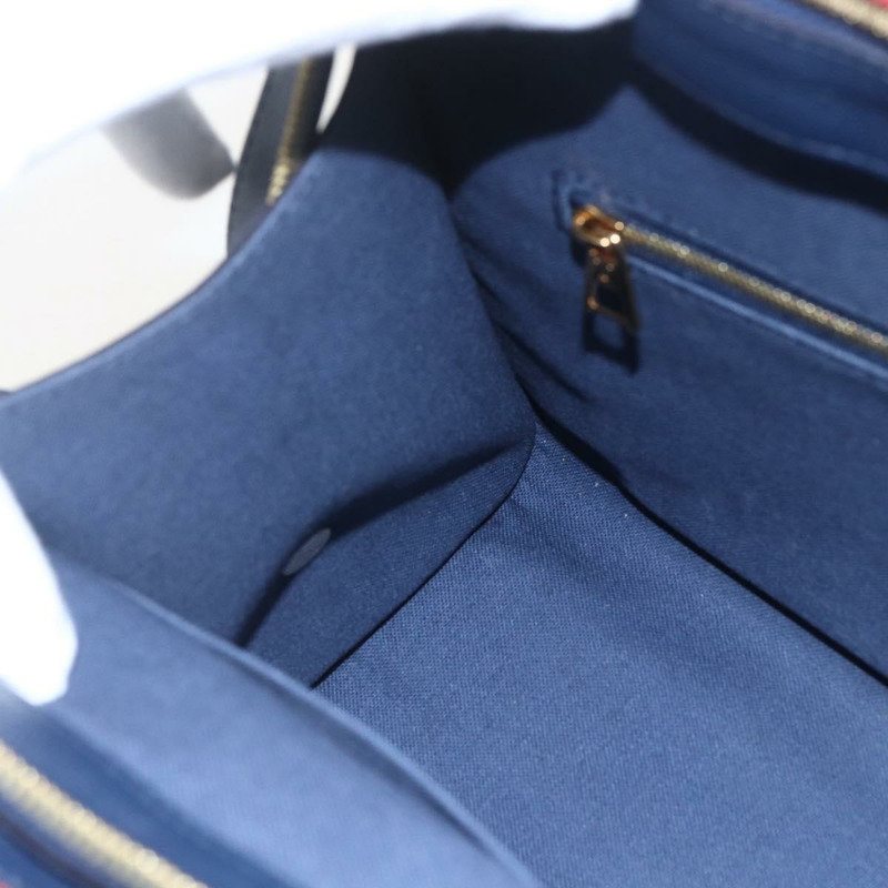 【日本直送】路易威登 Epi Vaneau MM 手提包 Andigo 藍色 M51239 LV Auth ka1666SAM-23