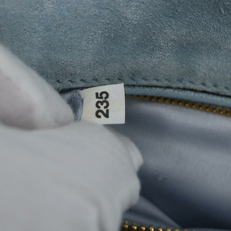 【日本直送】Miu Miu 皮革肩背包 淺藍色 金色 正品 ka1683V-10