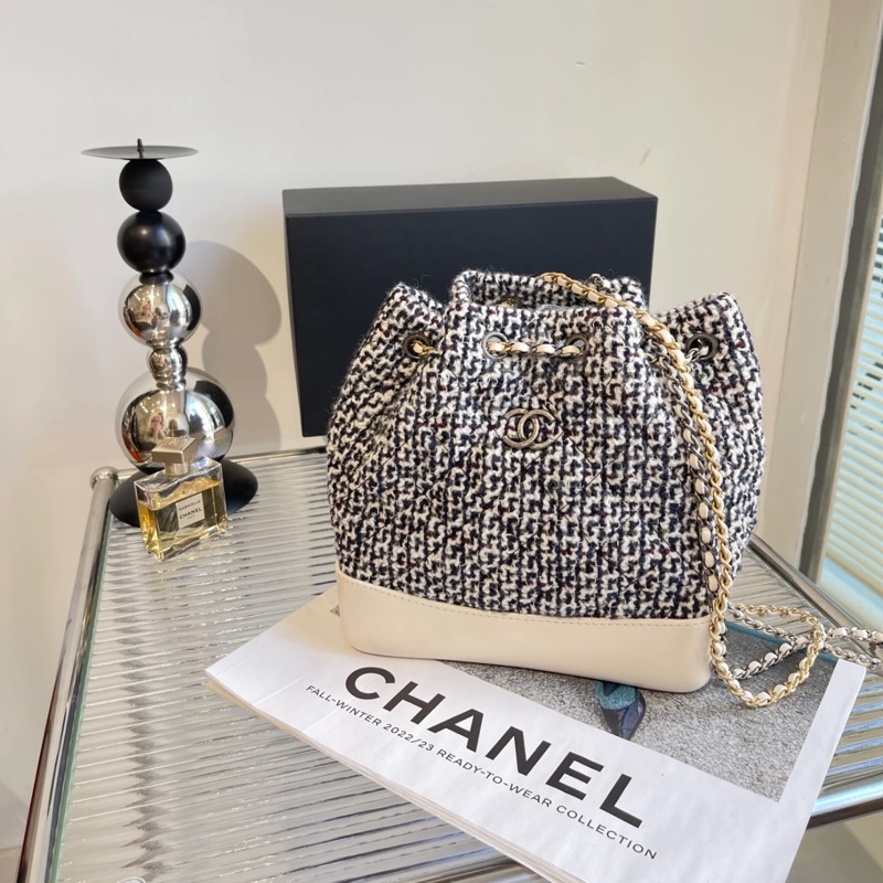 【95新 ✨ 全網最低價！】Chanel 香奈兒 Duma 毛呢雙肩包 duma黑白經典配色（下單前先詢問庫存❗️）-4