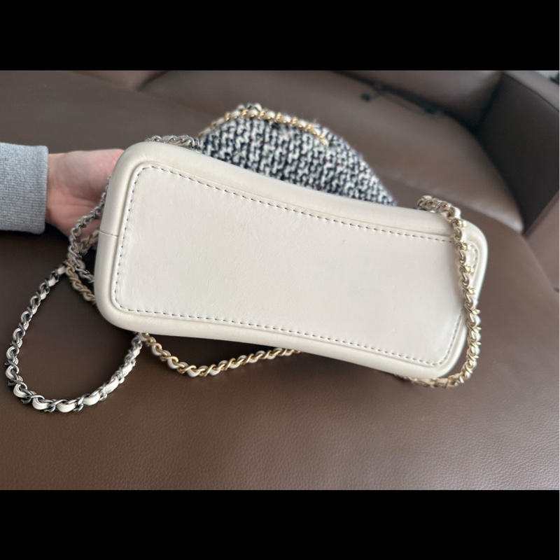 【95新 ✨ 全網最低價！】Chanel 香奈兒 Duma 毛呢雙肩包 duma黑白經典配色（下單前先詢問庫存❗️）-8