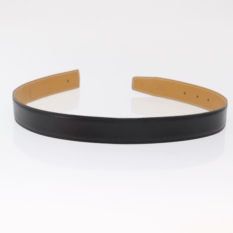 【日本直送】愛馬仕 Constance 皮帶 皮革 25.6"・27.6" 2 件組 黑色 正品 am10603-11