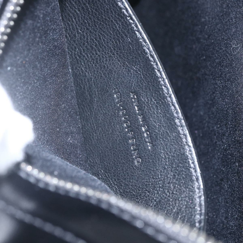 【日本直送】SAINT LAURENT Uptown 小號手提包 PVC 皮革 兩用 黑白配色 正品 ka1686SAM-10