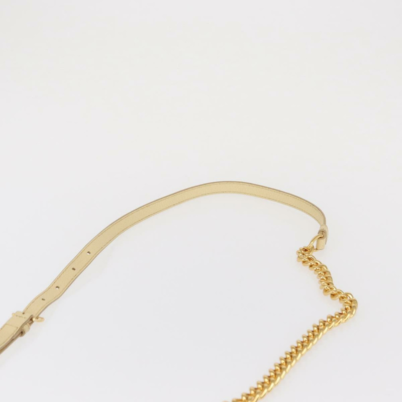 【日本直送】Miu Miu 鏈條單肩包 皮革 粉紅色 金飾 正品 ka1668V-7