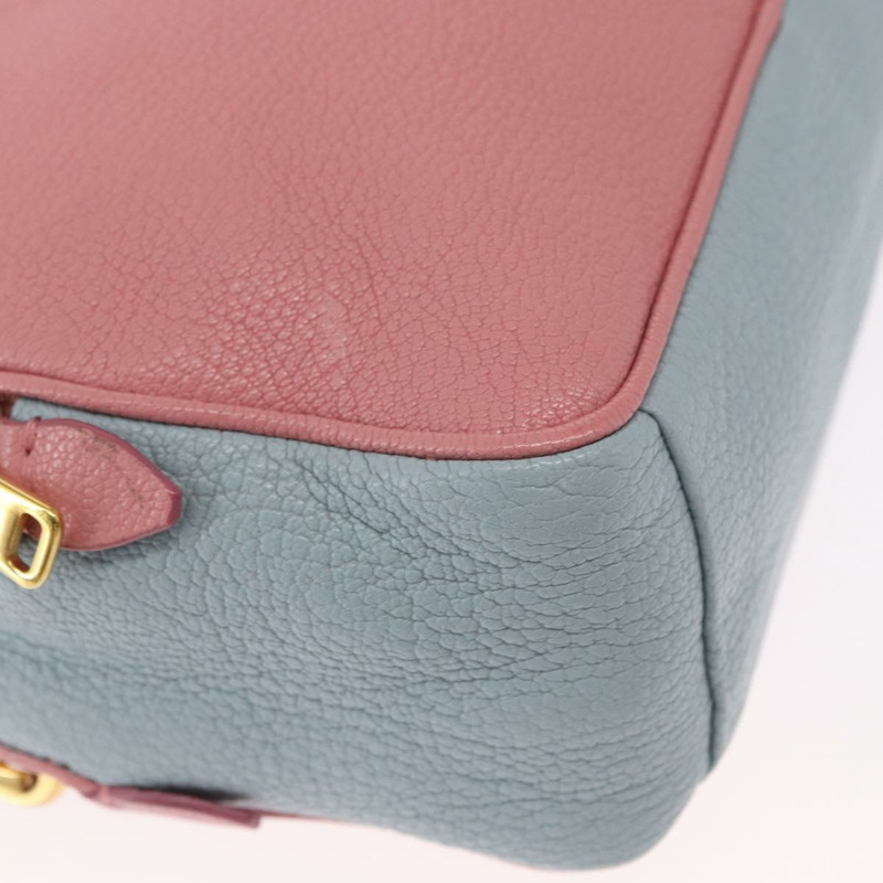 【日本直送】Miu Miu 鏈條單肩包 皮革 粉紅色 金飾 正品 ka1668V-13