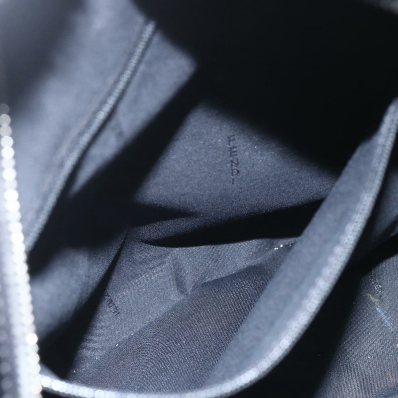 【日本直送】FENDI 亮片雙肩包 尼龍 黑色 銀色 正品 ka1621M-23