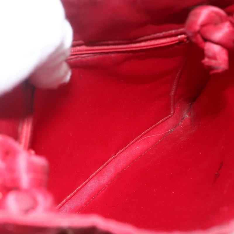 【日本直送】香奈兒 Bicolore 手提包 尼龍 紅色 金色 CC 標誌 Auth 168295-9