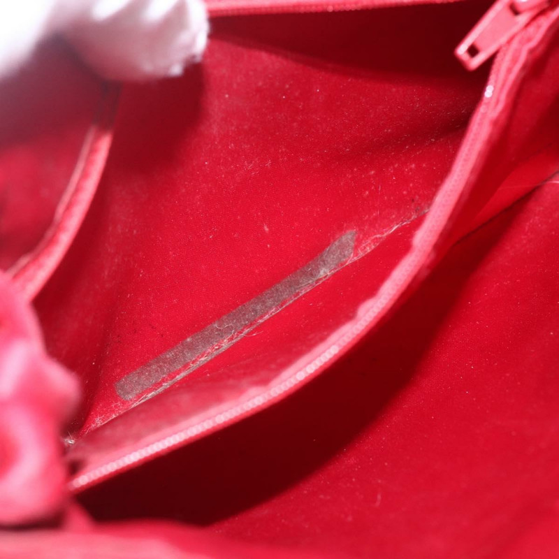 【日本直送】香奈兒 Bicolore 手提包 尼龍 紅色 金色 CC 標誌 Auth 168295-10