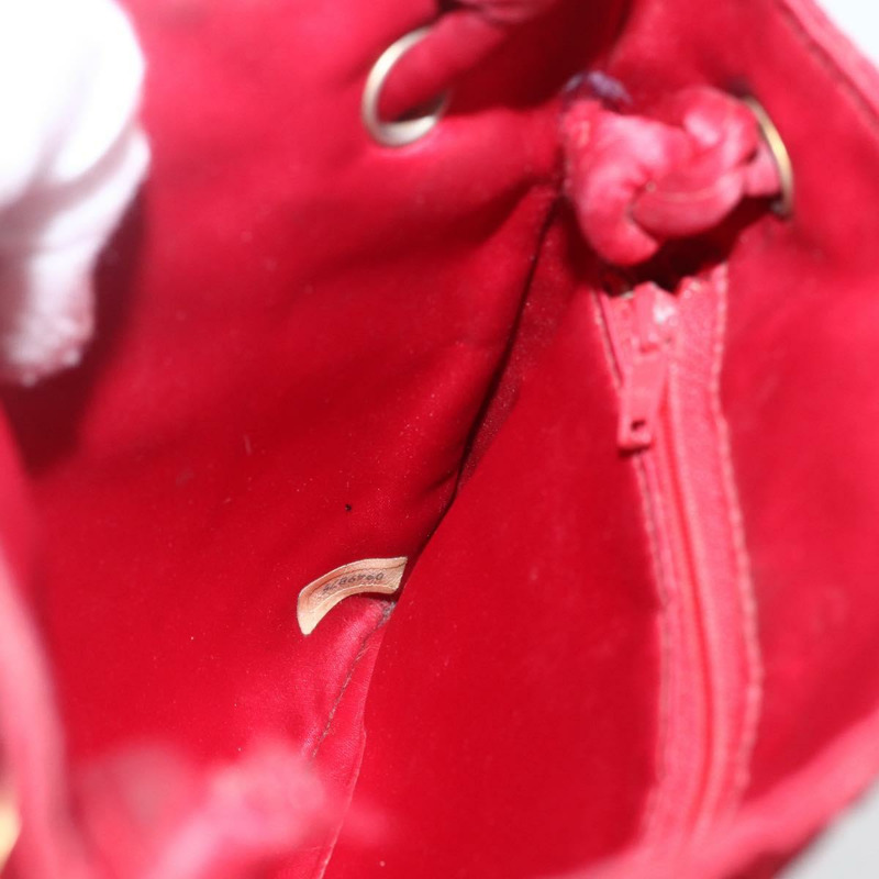 【日本直送】香奈兒 Bicolore 手提包 尼龍 紅色 金色 CC 標誌 Auth 168295-20