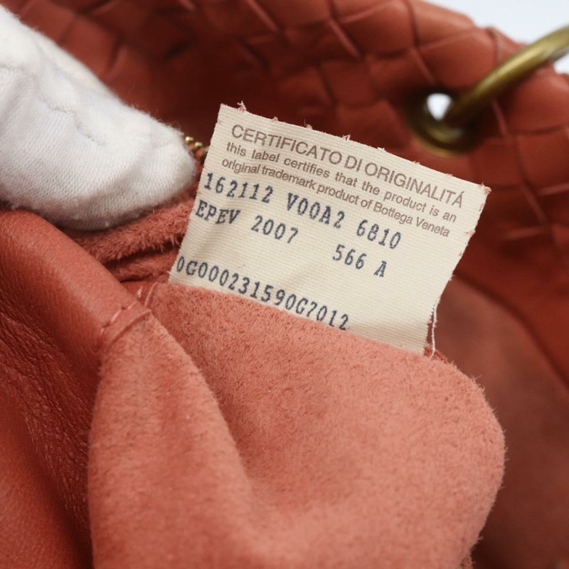 【日本直送】BOTTEGA VENETA INTRECCIATO 手袋 皮革 粉紅色 金色裝飾 正品 168147V-10