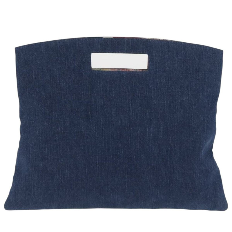 【日本直送】香奈兒 (CHANEL) 絎縫手提包 牛仔藍 CC 正品 165953SAV-1