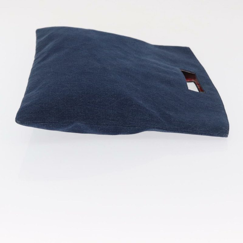 【日本直送】香奈兒 (CHANEL) 絎縫手提包 牛仔藍 CC 正品 165953SAV-2