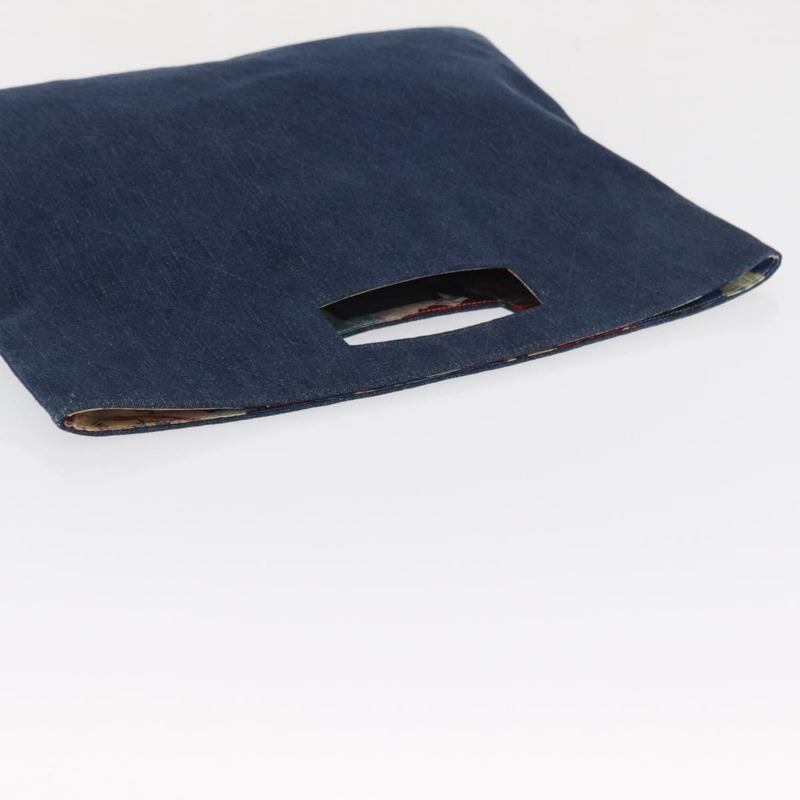 【日本直送】香奈兒 (CHANEL) 絎縫手提包 牛仔藍 CC 正品 165953SAV-5