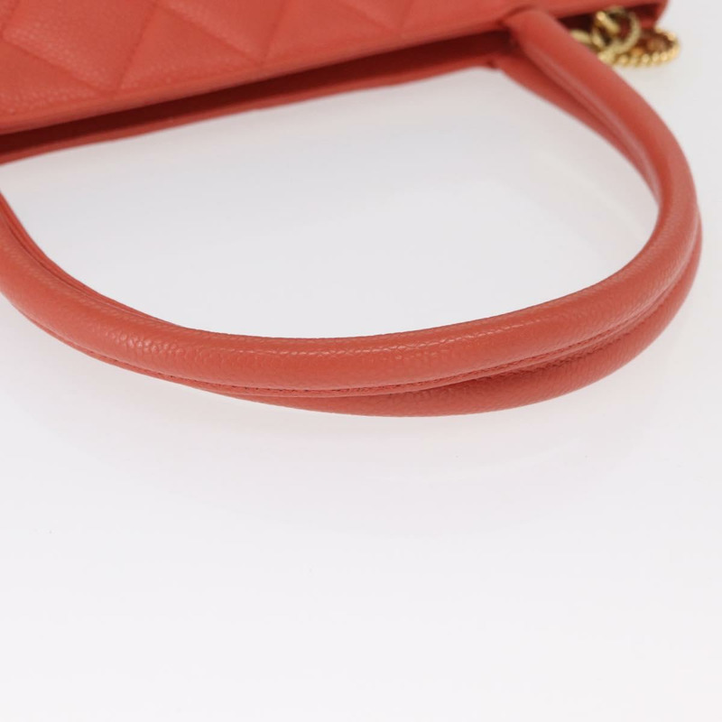 【日本直送】香奈兒 (CHANEL) Matelasse Reprint 托特包，魚子醬紋粉紅金色雙C標誌，正品編號 165933SAM-6