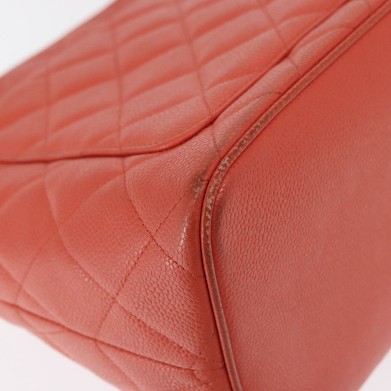 【日本直送】香奈兒 (CHANEL) Matelasse Reprint 托特包，魚子醬紋粉紅金色雙C標誌，正品編號 165933SAM-16