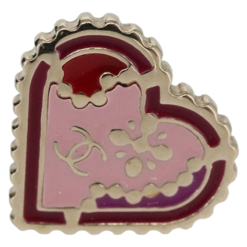 【日本直送】香奈兒 COCO 標誌穿孔耳環，金屬銀色，CC 標誌，正品編號 163745SAM-1