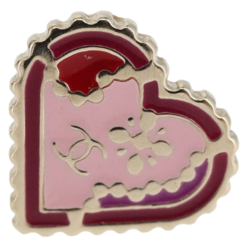 【日本直送】香奈兒 COCO 標誌穿孔耳環，金屬銀色，CC 標誌，正品編號 163745SAM-6